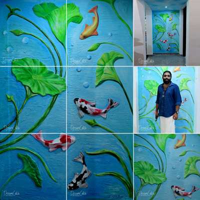 Wall Designs by Gardening & Landscaping Mani Bey Beypore, Kozhikode | Kolo