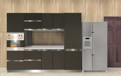 Kitchen, Storage Designs by 3D & CAD Shifa Ibrahim, Thrissur | Kolo