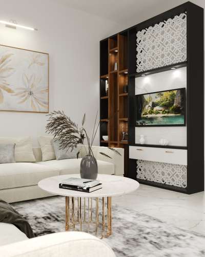 Lighting, Living, Furniture, Storage, Table Designs by Interior Designer Kishor C, Palakkad | Kolo