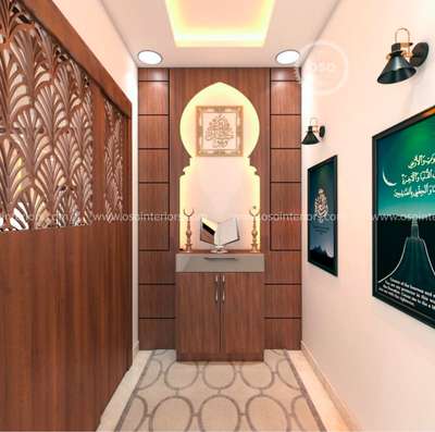 Prayer Room, Storage Designs by Interior Designer OSO   Home Interiors , Ernakulam | Kolo