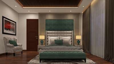 Furniture, Lighting, Bedroom, Storage Designs by Architect Omroz Studio, Gurugram | Kolo
