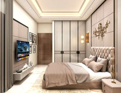 Furniture, Bedroom, Lighting, Storage Designs by Architect THE HOME  DESTINATION , Jaipur | Kolo