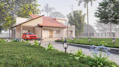 Exterior Designs by Contractor Jewel Xavier, Kottayam | Kolo