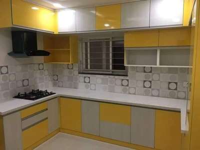 Kitchen, Storage Designs by Contractor Rahisuddin Saifi, Meerut | Kolo