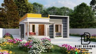 Exterior Designs by 3D & CAD BLUE DESIGNS  KOCHI, Ernakulam | Kolo
