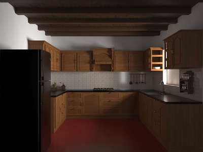 Kitchen, Storage Designs by Interior Designer Akhil Meraki, Kollam | Kolo