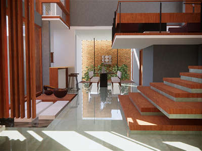 Furniture, Living, Staircase Designs by Architect ALEX DOMINIC, Kottayam | Kolo
