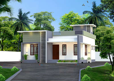 Exterior Designs by Architect JABBAR PALAKKAL  P, Malappuram | Kolo