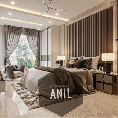 Furniture, Storage, Bedroom, Wall, Home Decor Designs by Interior Designer Anil kumar, Gurugram | Kolo