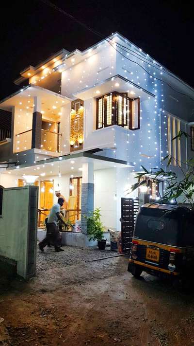 Exterior Designs by Contractor Adil Sha, Thiruvananthapuram | Kolo