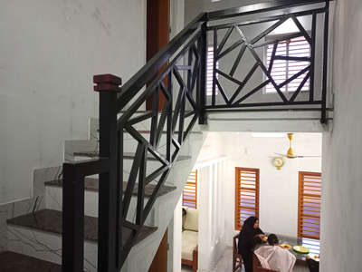 Staircase Designs by Fabrication & Welding Abdulrasheed Rasheed, Thiruvananthapuram | Kolo