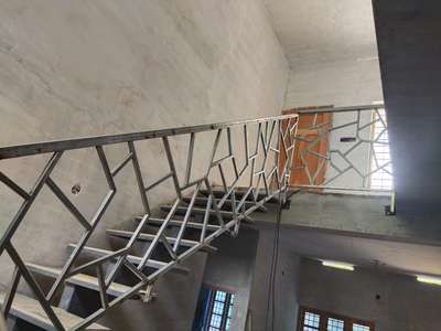 Staircase Designs by Fabrication & Welding renjth sukumaran, Kollam | Kolo
