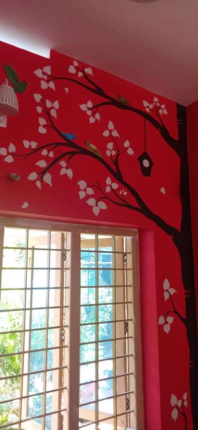 Wall, Window Designs by Painting Works gangadharan ps, Palakkad | Kolo