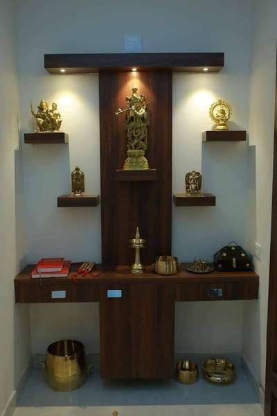 Prayer Room Designs by Interior Designer akhil acharya akhil acharya, Kollam | Kolo