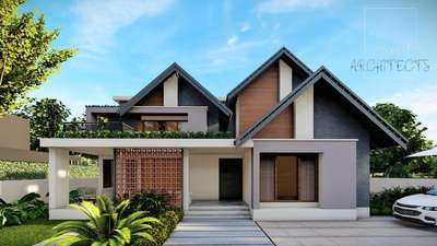 Exterior Designs by Architect Firoz Mohmed, Kasaragod | Kolo