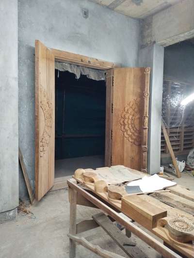 Door, Furniture Designs by Contractor Shibu Andaladi, Palakkad | Kolo