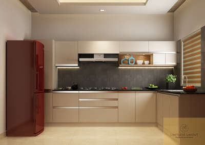 Kitchen, Storage Designs by Interior Designer Arun alex, Kollam | Kolo