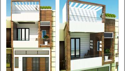 Exterior Designs by Architect Ar Shubham  Aggarwal, Gautam Buddh Nagar | Kolo