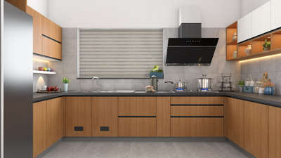 Kitchen, Storage Designs by Interior Designer Sreereng c, Kottayam | Kolo