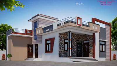 Exterior Designs by 3D & CAD Mukesh Yadav, Sikar | Kolo