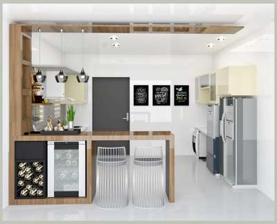 Kitchen, Storage Designs by Interior Designer Manu Philip, Kollam | Kolo