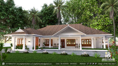 Exterior Designs by Civil Engineer JEIGTHAHR  BUILDERS AND DEVELOPERS, Thrissur | Kolo