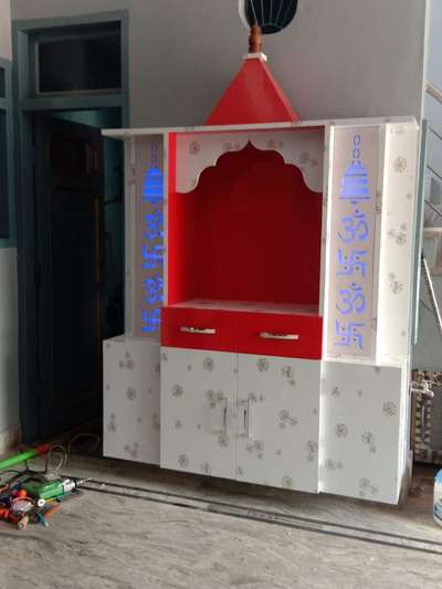 Prayer Room, Storage Designs by Carpenter Krishan kumar sharma, Gurugram | Kolo
