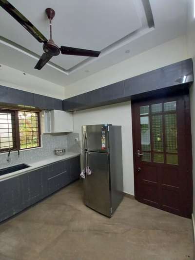 Ceiling, Kitchen, Storage Designs by Contractor Salin Fasil, Thiruvananthapuram | Kolo