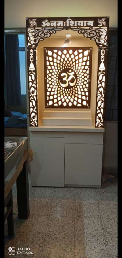 Prayer Room, Storage Designs by Carpenter ritesh rajput, Indore | Kolo