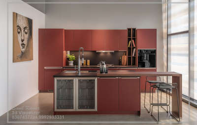 Kitchen, Storage Designs by 3D & CAD sunil kumar, Panipat | Kolo