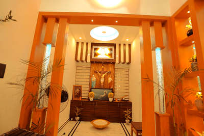 Lighting, Prayer Room Designs by Interior Designer Vishnu  vandanath, Kottayam | Kolo