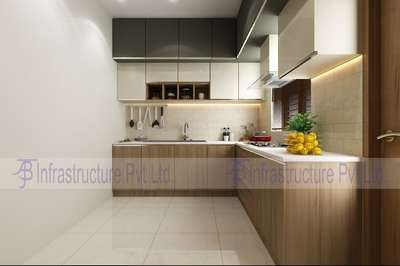 Kitchen, Lighting, Storage Designs by Civil Engineer ANOOP R P, Thiruvananthapuram | Kolo