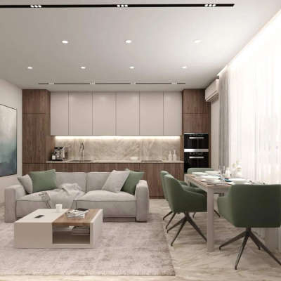 Lighting, Living, Furniture, Ceiling, Table Designs by Architect Nasdaa interior  Pvt Ltd , Gurugram | Kolo
