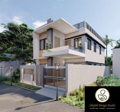 Exterior Designs by Architect shefali design studio , Ghaziabad | Kolo