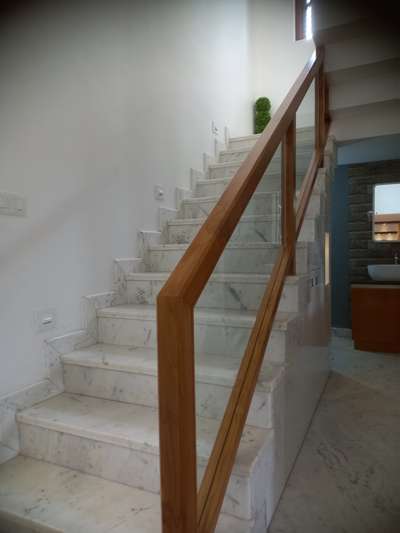 Staircase, Dining Designs by Carpenter sanoop mk sanoop mk, Kannur | Kolo