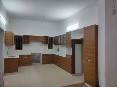Flooring, Kitchen, Storage, Lighting Designs by Carpenter SUJITH P V, Palakkad | Kolo
