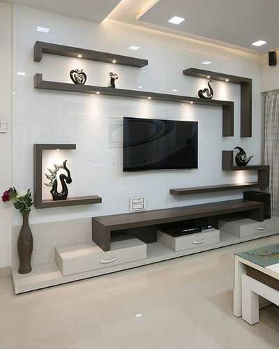 Living, Lighting, Storage Designs by Contractor SAMAR  VIP, Faridabad | Kolo