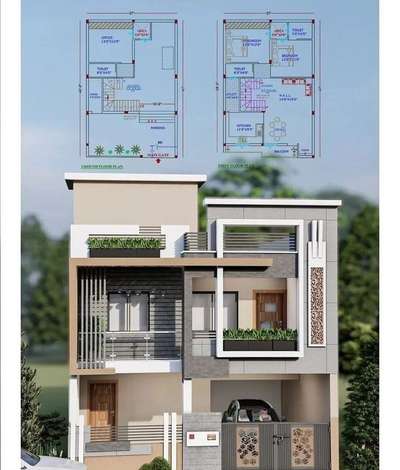 Exterior, Plans Designs by Architect Er Manoj Bhati, Jaipur | Kolo