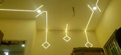 Ceiling, Lighting Designs by Electric Works core build  constructions, Ernakulam | Kolo