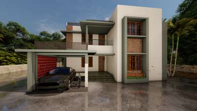 Exterior Designs by Civil Engineer Saeed Roshan Cp, Malappuram | Kolo