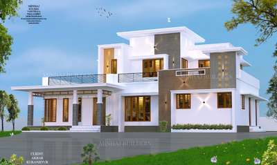 Exterior, Lighting Designs by Contractor bullet  nazer , Thrissur | Kolo