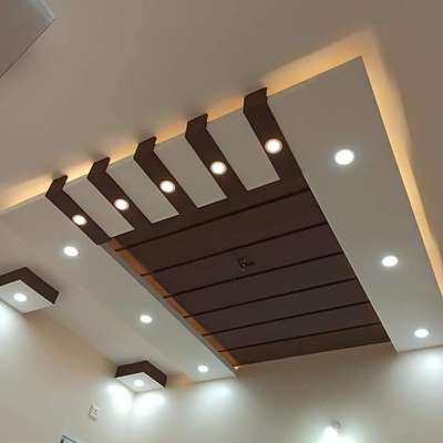 Ceiling, Lighting Designs by Carpenter Star Wood Works, Delhi | Kolo