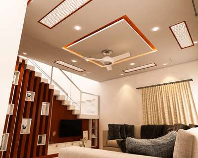 Ceiling, Lighting, Storage, Home Decor Designs by Interior Designer Elegant home interiors, Wayanad | Kolo