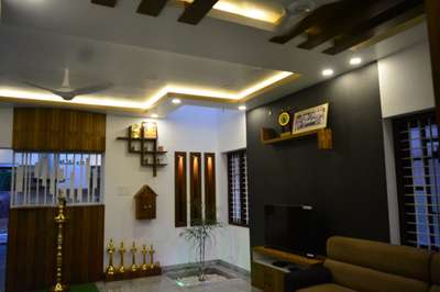 Living, Wall, Furniture Designs by Carpenter sameesh S Anand, Kollam | Kolo