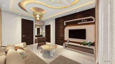 Ceiling, Furniture, Living, Storage Designs by Architect kishan jangid, Jaipur | Kolo