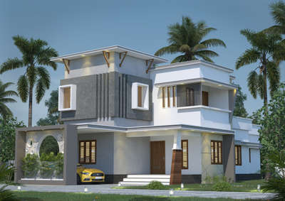 Exterior Designs by Civil Engineer Engineer  Siyas, Malappuram | Kolo