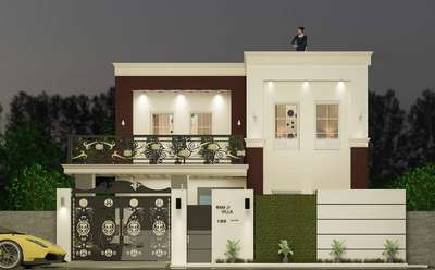 Exterior, Lighting Designs by Contractor HIMANSHU PROPERTY SOLUTION, Bhopal | Kolo