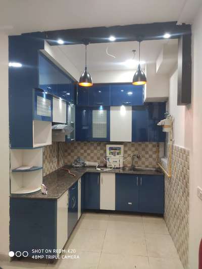 Kitchen, Lighting, Storage Designs by Painting Works Gulfam Ali, Noida | Kolo