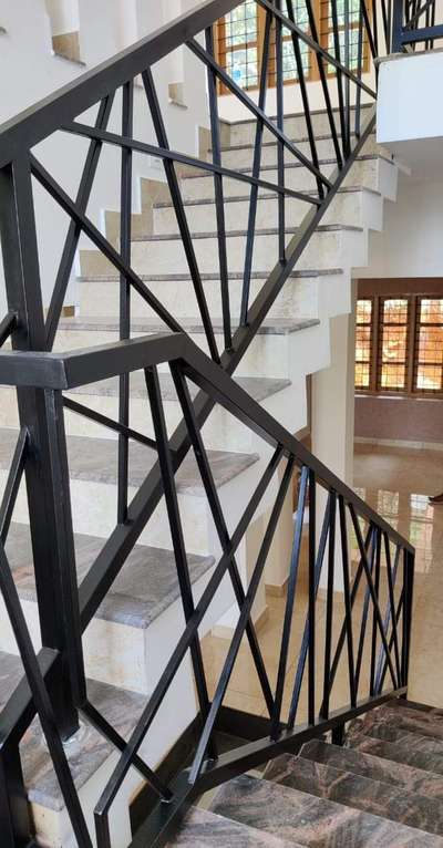 Staircase, Window Designs by Building Supplies Nishad Knjimon, Malappuram | Kolo