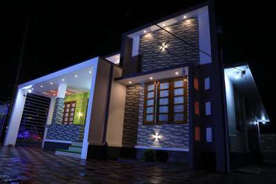 Exterior, Lighting Designs by Contractor VISHNU R, Thiruvananthapuram | Kolo